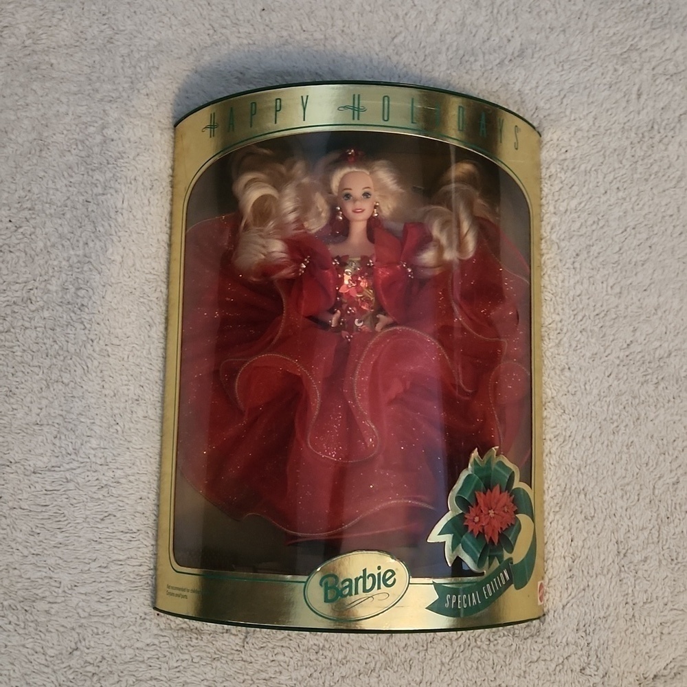 1993 MATTEL HAPPY HOLIDAYS BARBIE SPECIAL EDITION NEW IN ORIGINAL BOX